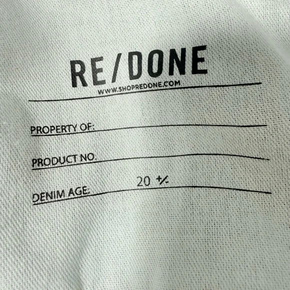 RE/DONE Denim Mini Skirt - Picture 6 of 6